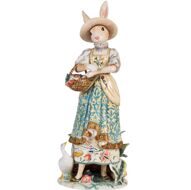 Миссис Кролик  51 см. Фигура из коллекции  "Кролики"